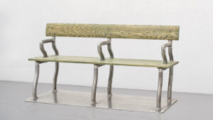 Soft Baroque -Dancing Bench that Sways When Weight is Applied