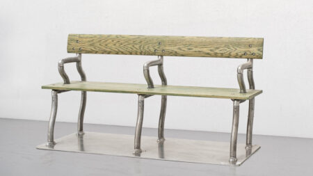 Soft Baroque -Dancing Bench that Sways When Weight is Applied