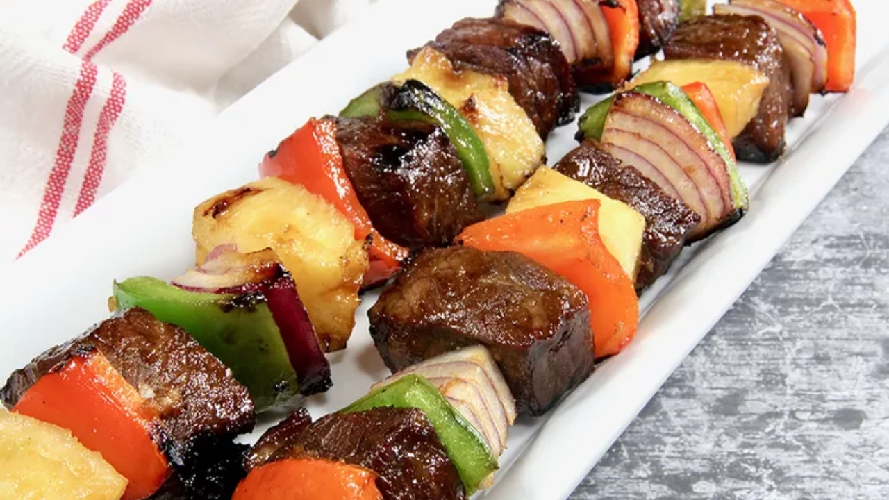 Teriyaki Beef Kabobs