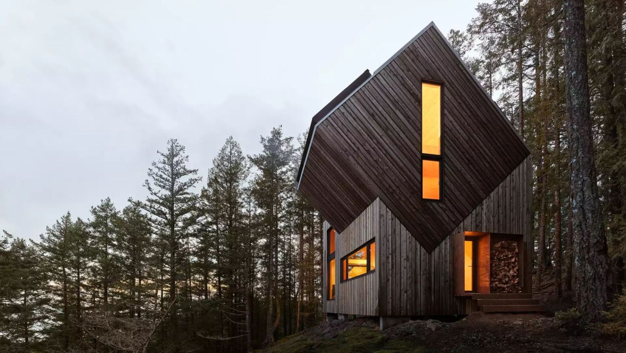 The Nest Prefab Family Home in British Columbia, Canada