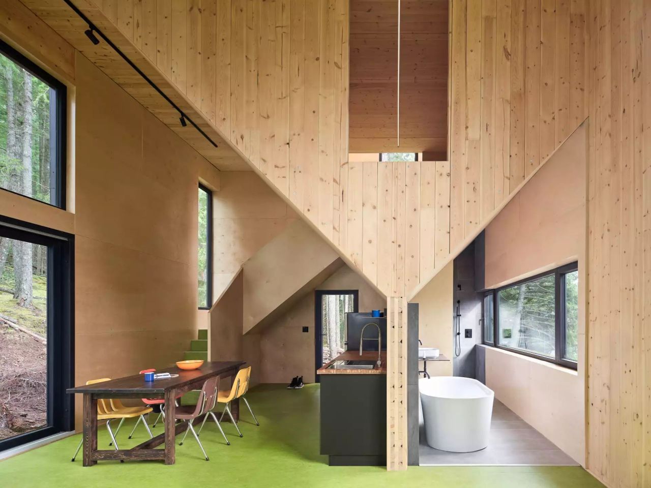 The Nest Prefab Family Home in British Columbia, Canada