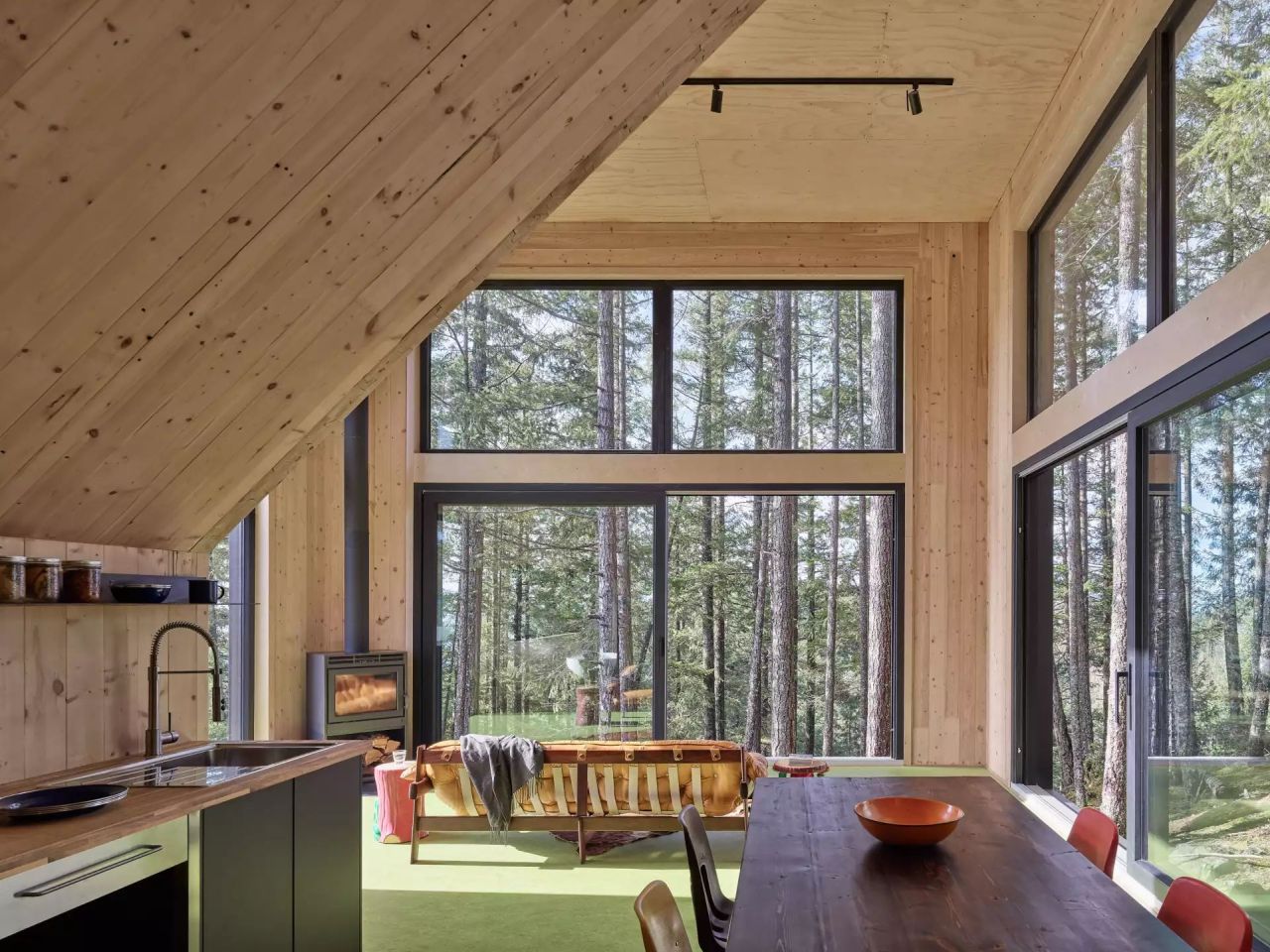 The Nest Prefab Family Home in British Columbia, Canada
