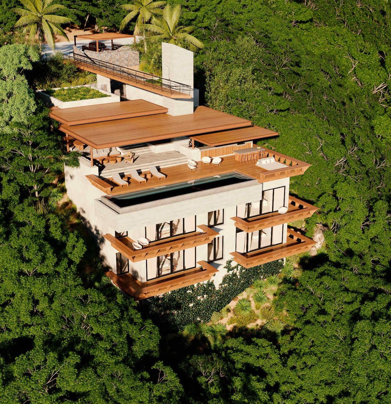 This Cliffside House in Mexico Can’t be Seen from Its Entrance