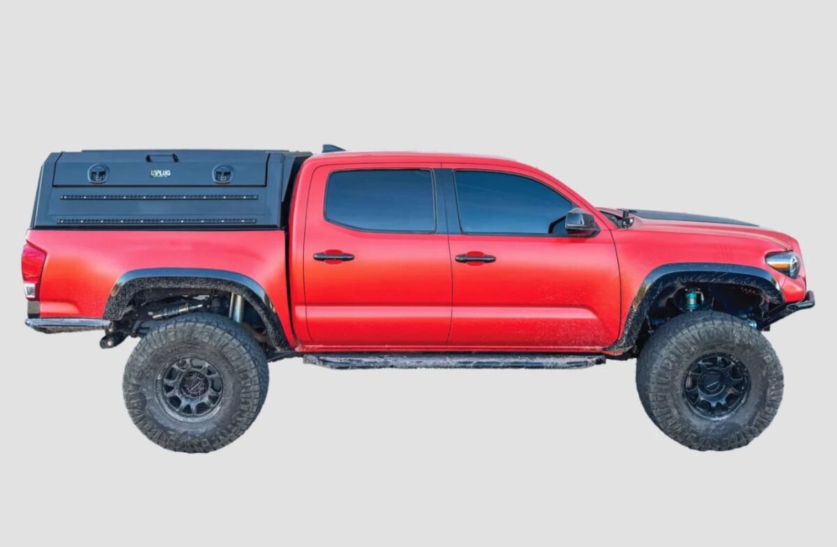 Trailster Camper With Integrated RTT Fits Mid- to Large-Size Truck Beds