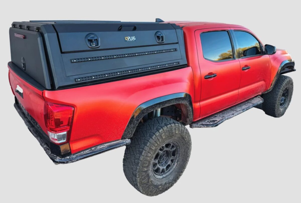 Trailster Camper With Integrated RTT Fits Mid- to Large-Size Truck Beds