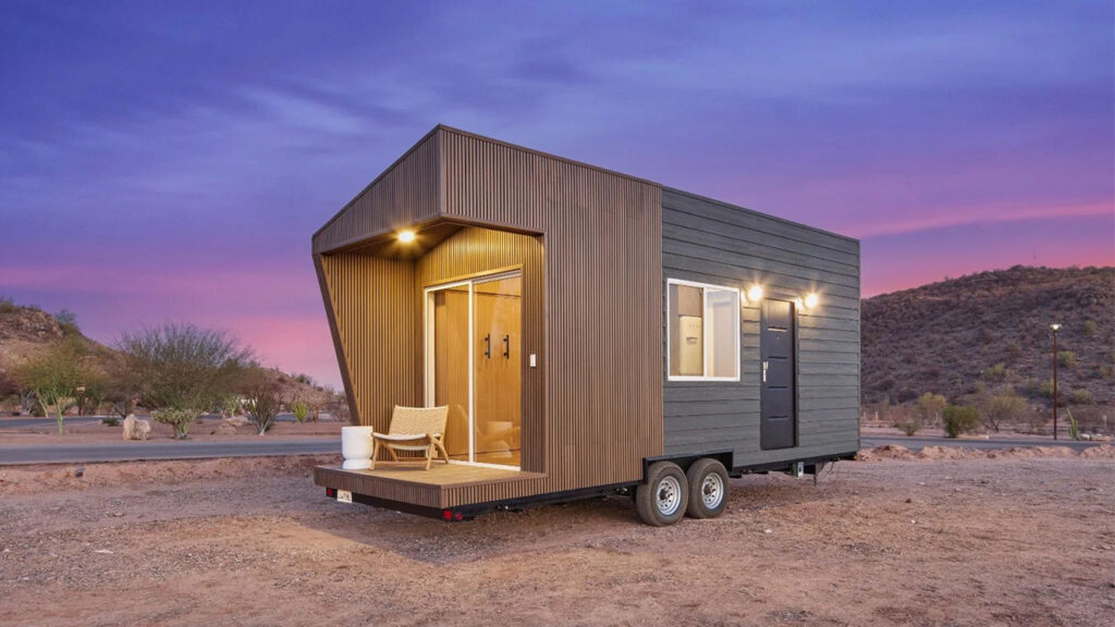 Vettel Tiny House by myHAUSING in Arizona With Chef’s Kitchen and Spa-Inspired Full Bathroom