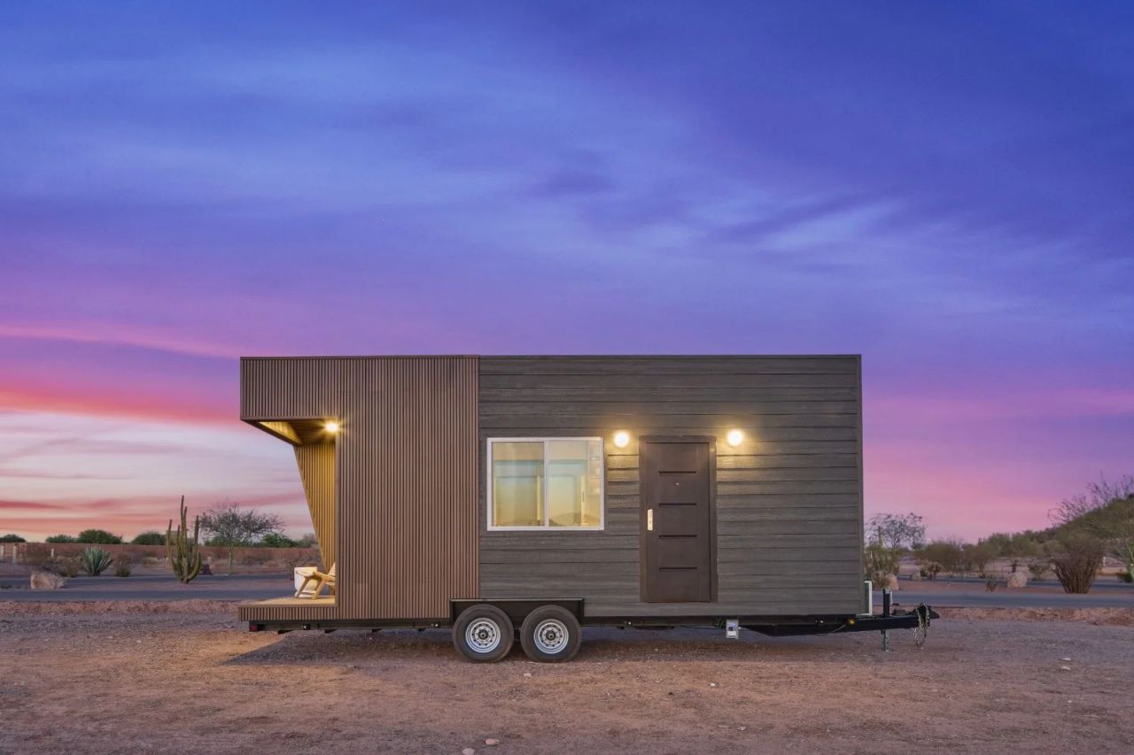 Vettel Tiny House by myHAUSING in Arizona With Chef’s Kitchen and Spa-Inspired Full Bathroom