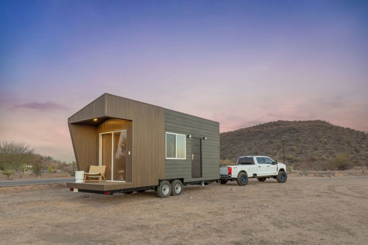 Vettel Tiny House by myHAUSING in Arizona With Chef’s Kitchen and Spa-Inspired Full Bathroom