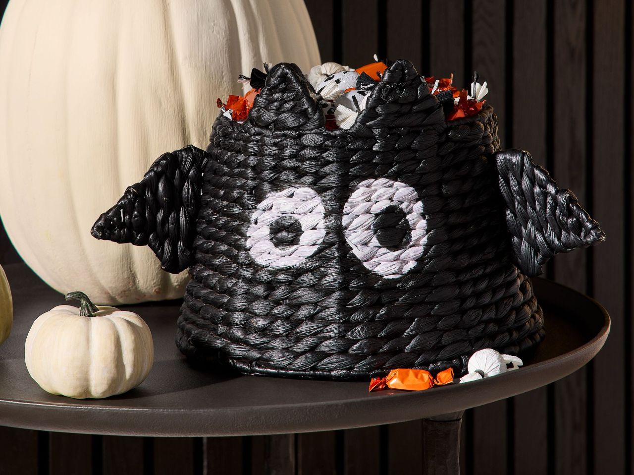 West Elm Halloween Collection 2025 - Ed Emberley Bat Candy Bowl