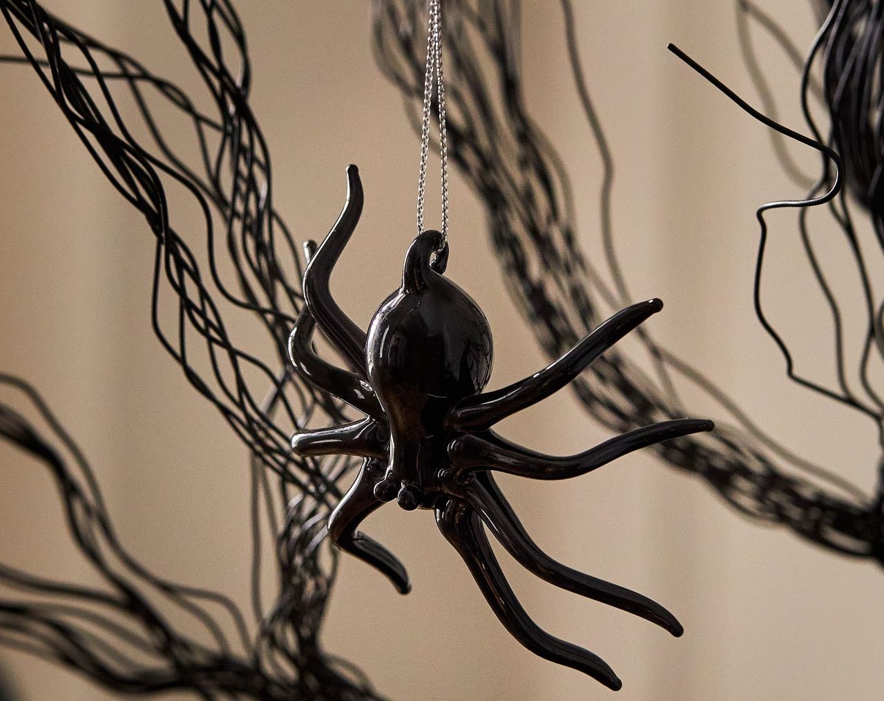 West Elm Halloween Collection 2025 - Spider Ornament