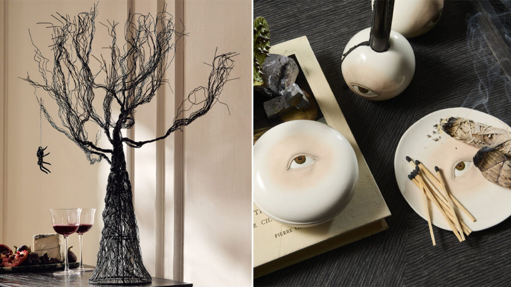 West Elm Halloween Collection 2025 is full of Creepy and Cute Stuff