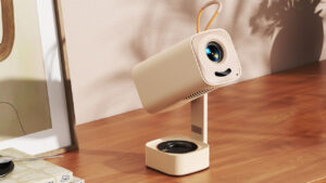 Yaber T1 Pro Portable Projector With Gimbal Stand