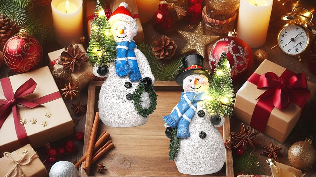snowman-decorations-at-Amazon-Prime-Big-deal-days-sale-2025