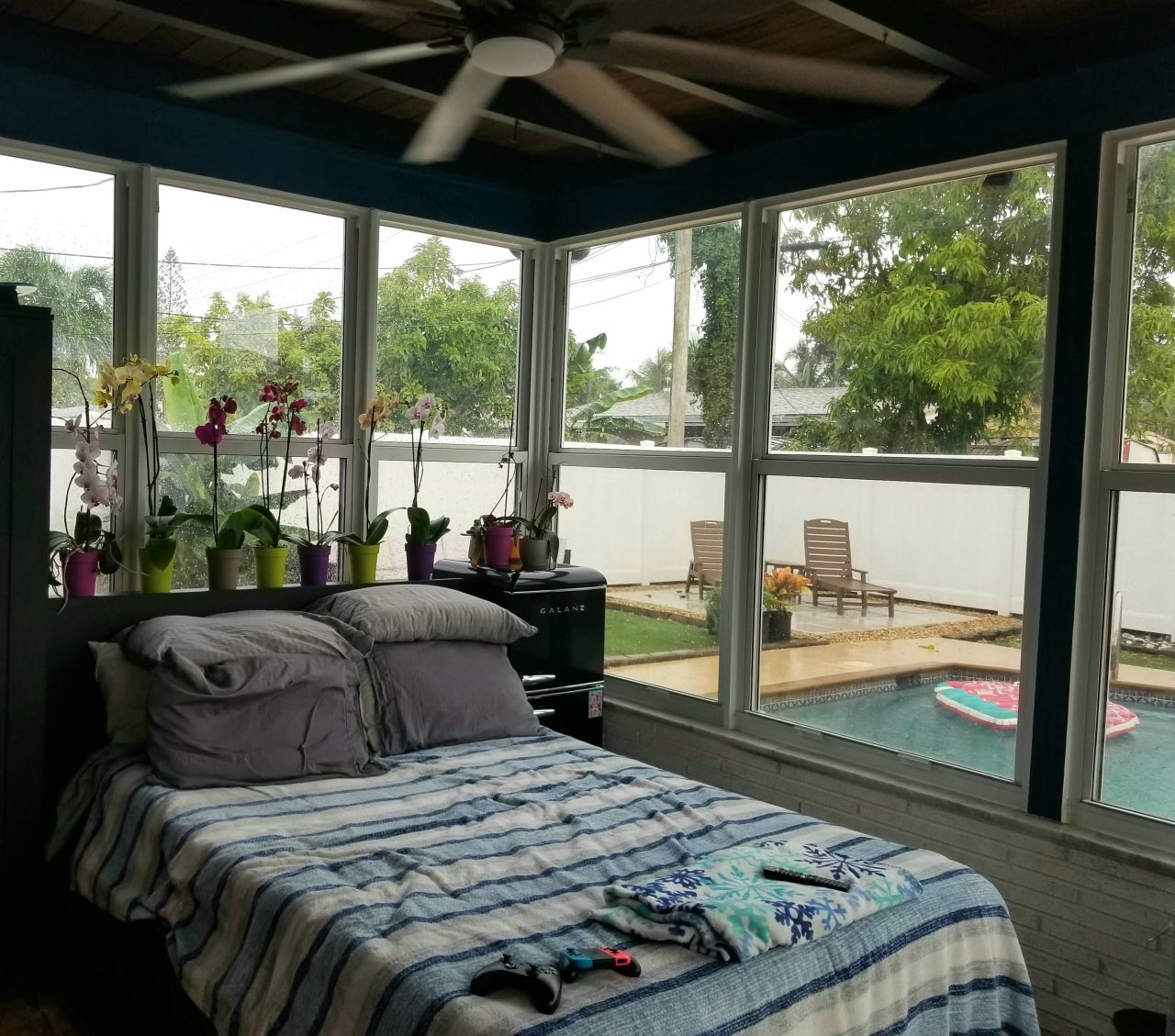 sunroom into a guest room on Reddit