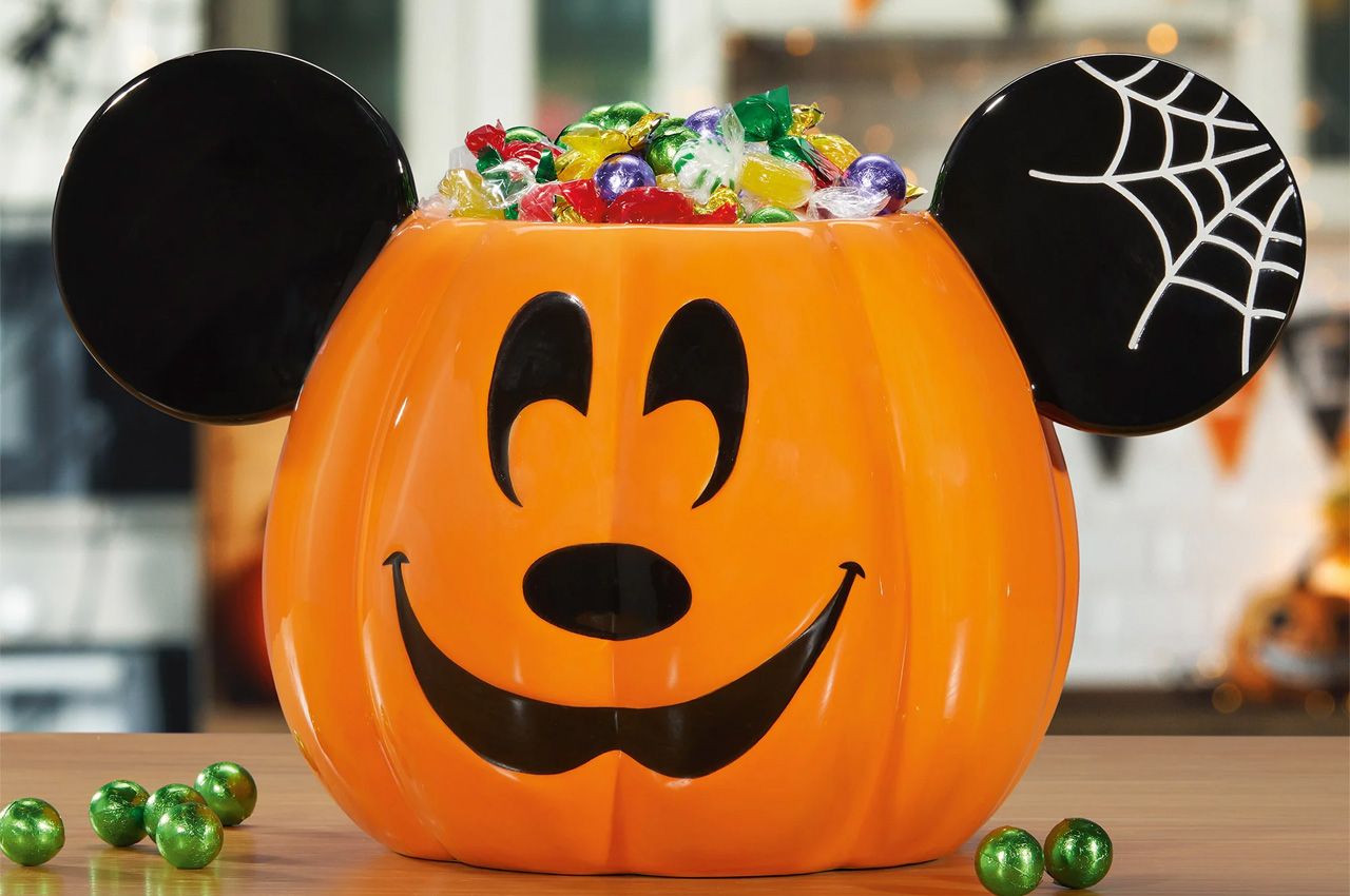 2025 Costco Halloween décor - Disney Mickey Mouse Halloween Treat Bowl