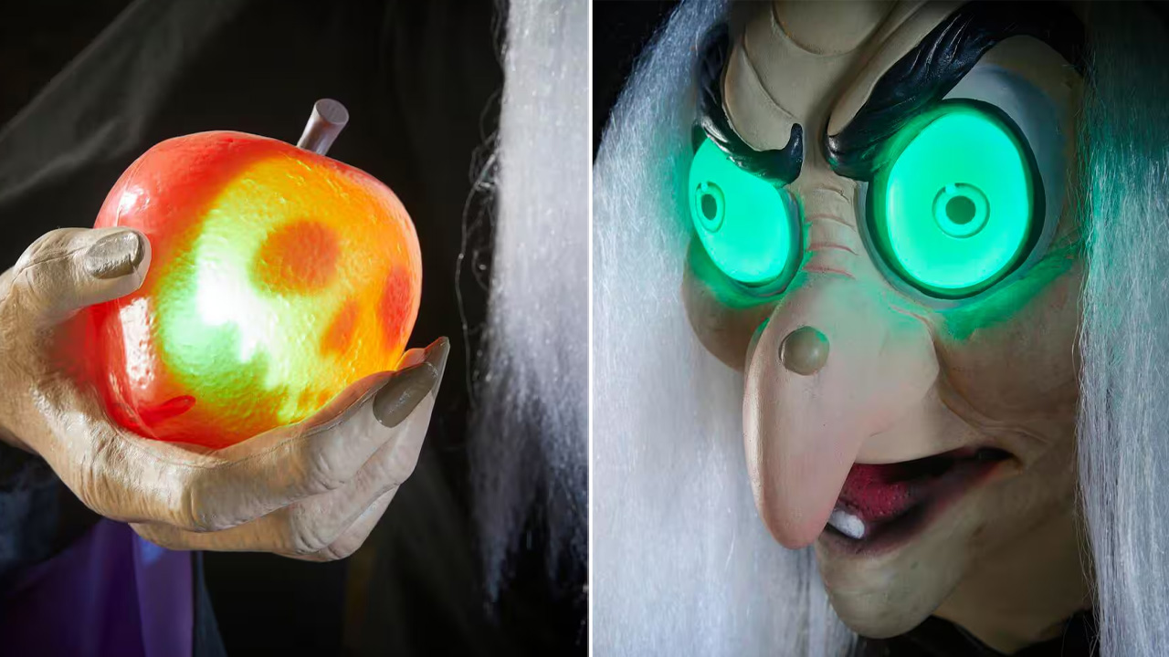5.5 ft. Animated LED Evil Queen -2