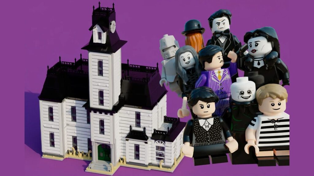 Addams Family LEGO Set