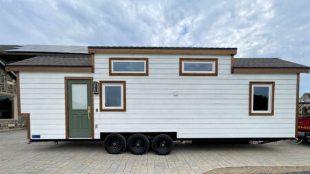 Animal Sanctuary tiny home on wheels