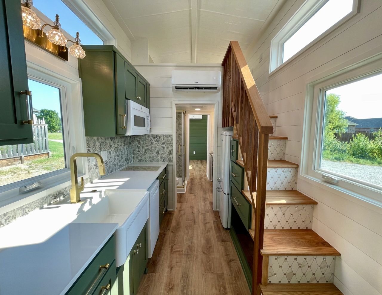 Animal Sanctuary tiny home on wheels