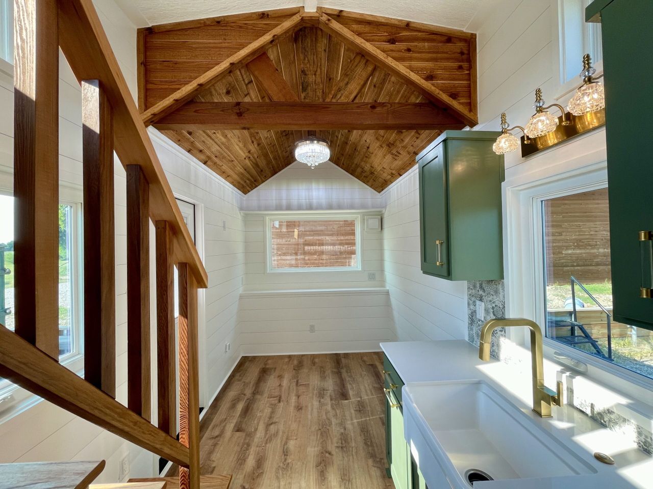 Animal Sanctuary tiny home on wheels