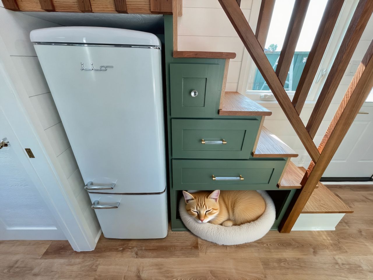 Animal Sanctuary tiny home on wheels