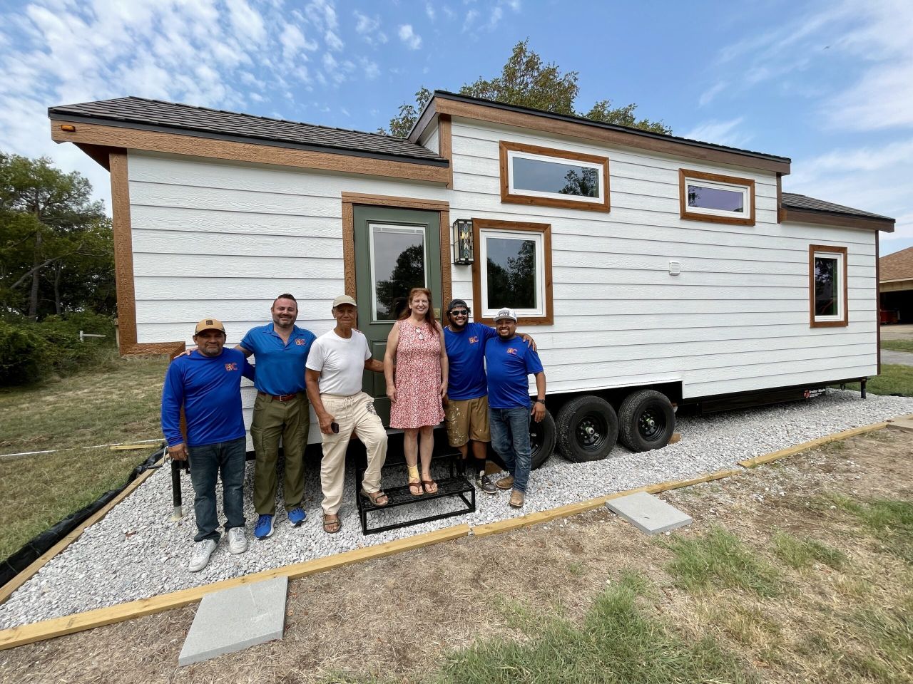 Animal Sanctuary tiny home on wheels