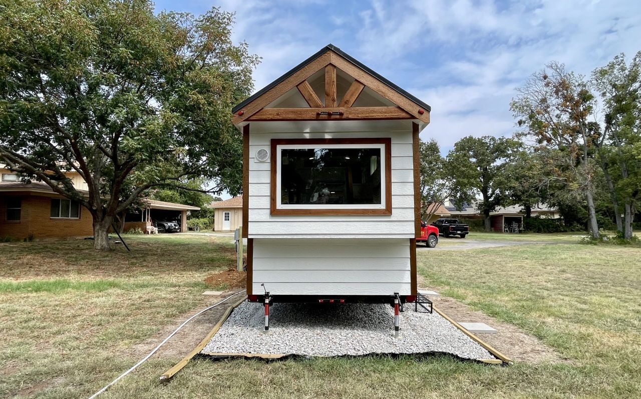 Animal Sanctuary tiny home on wheels