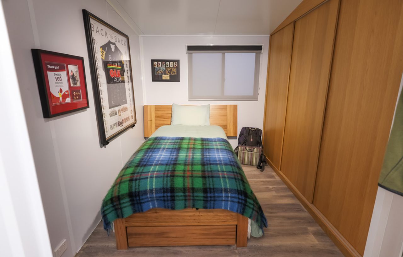 Bedroom of Phil's Tiny House - 2
