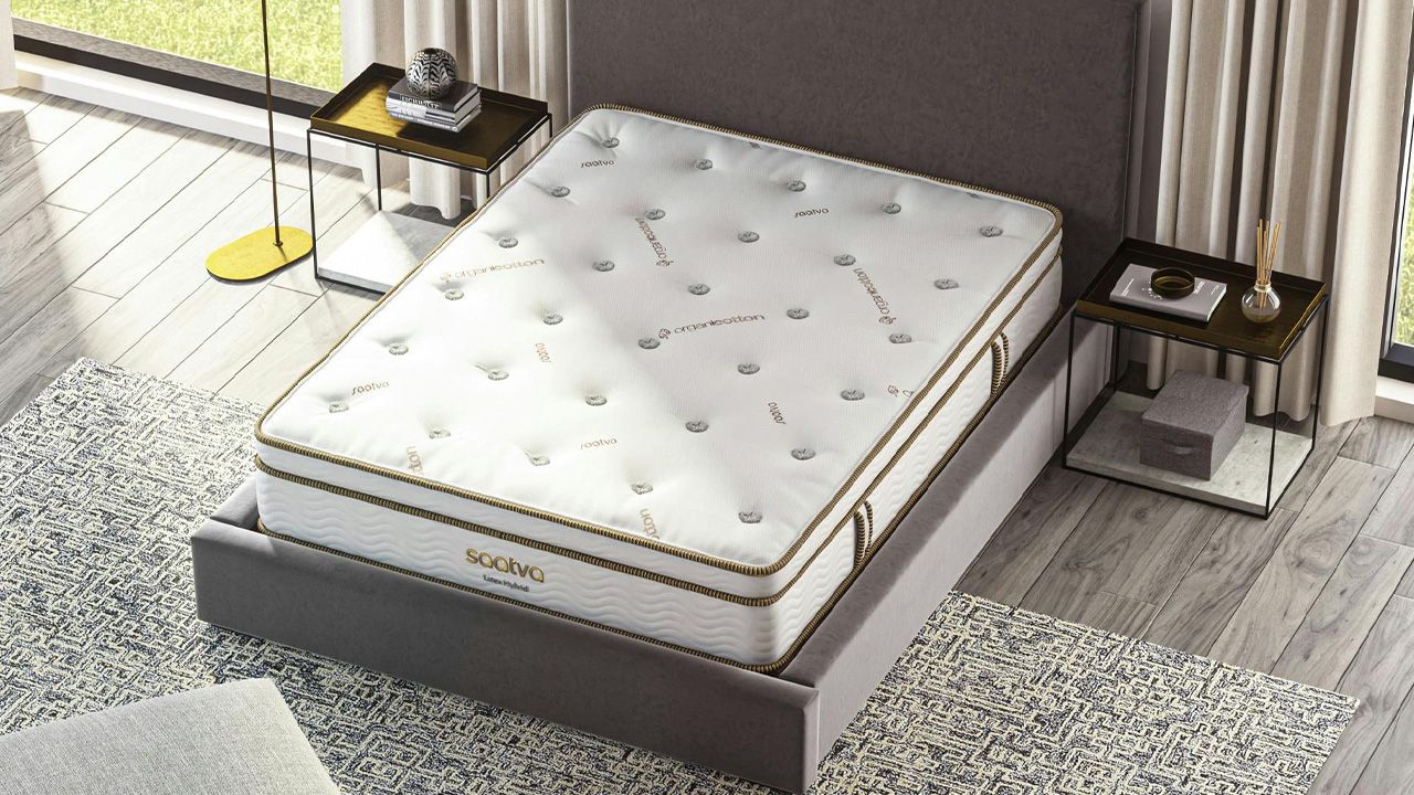 Best Cooling Mattresses - Saatva Latex Hybrid Mattress