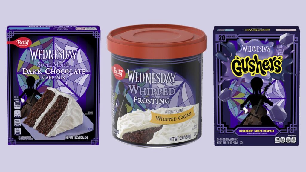 Betty Crocker Brings Wednesday-Themed Treats Ahead of Halloween