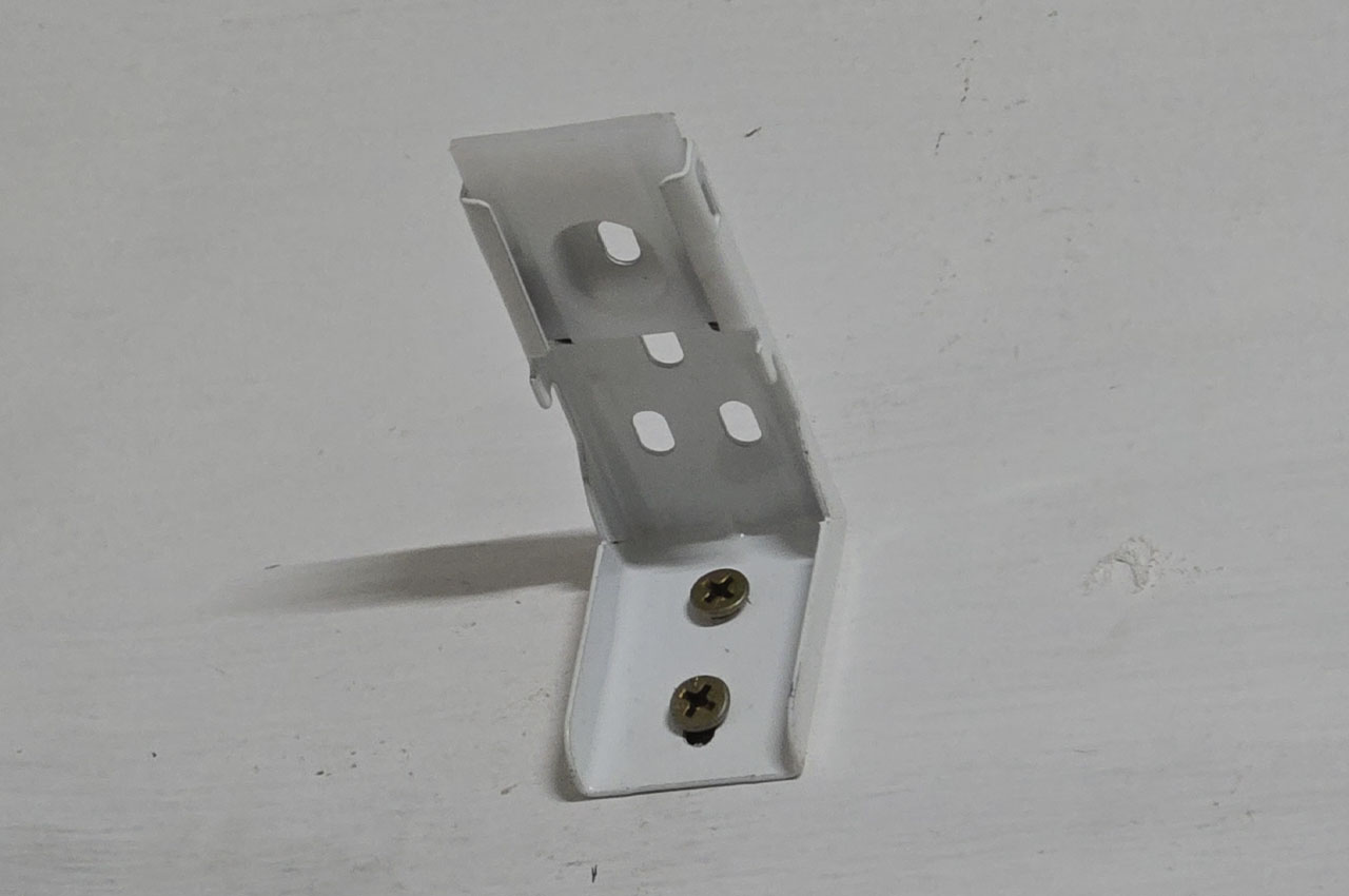 Bringnox solar powered Blackout Roller Shades Review by Homecrux-wall mounting brackets