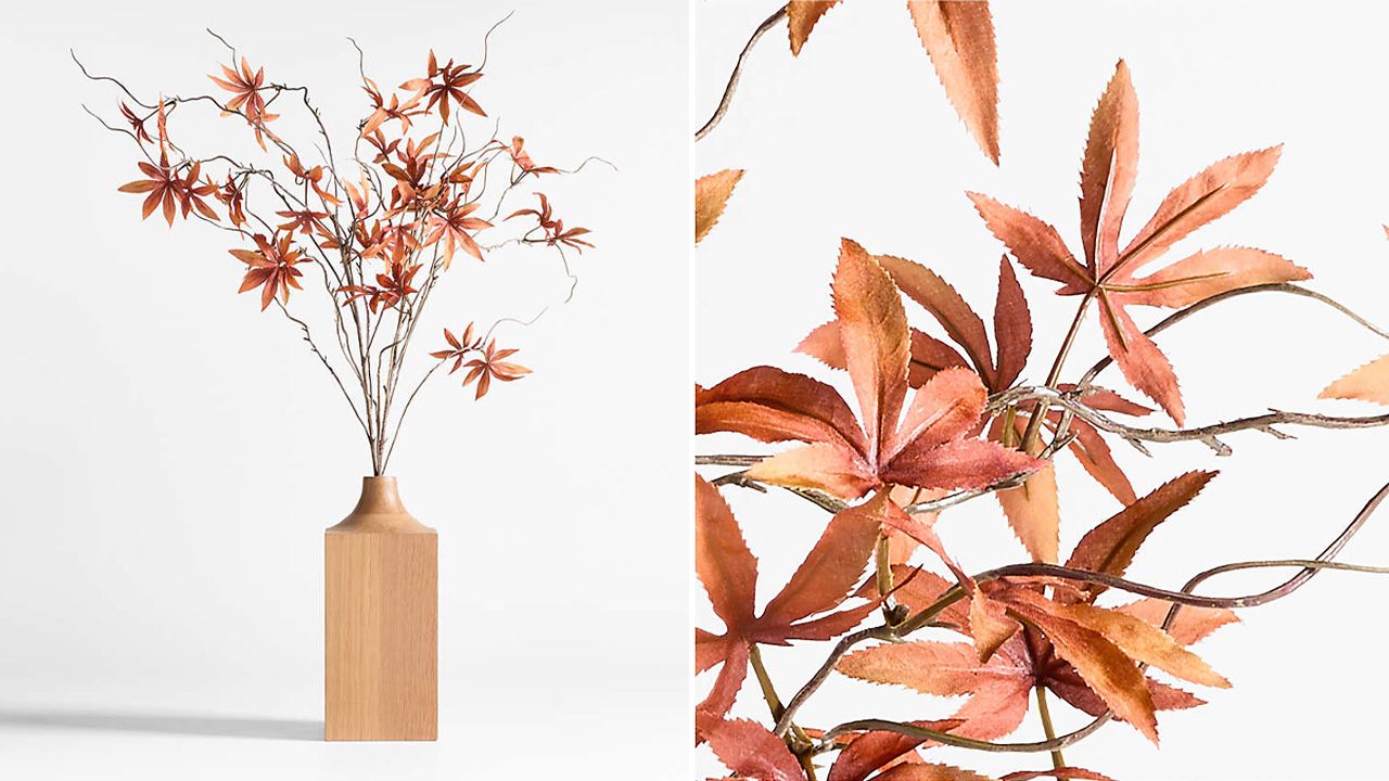 Crate & Barrel 2025 Fall Collection - Faux Japanese Maple Stem