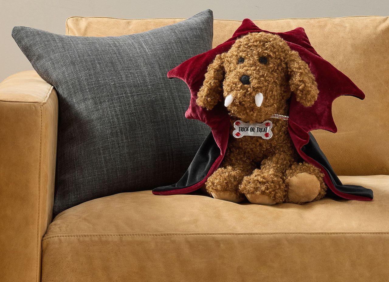 Dante The Dracula Dog Shaped Pillow