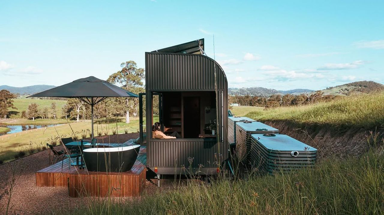Exterior of Fowler & Ward x Base Cabin Tiny House - 1