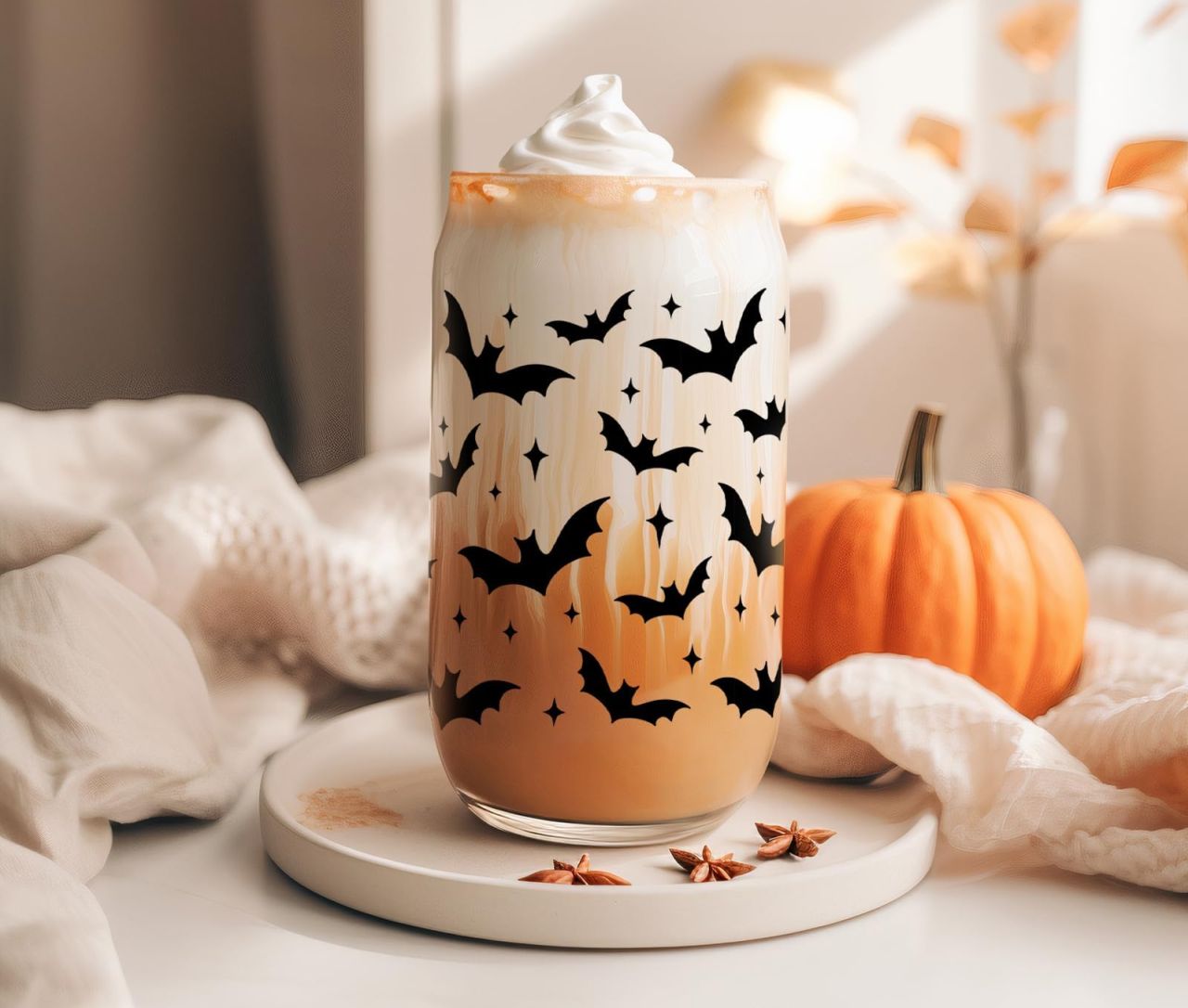 Fairy's Gift Halloween Bats Cup