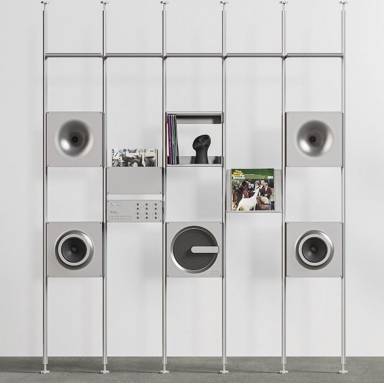 GRID Modular Speaker System by Asaf Beiman
