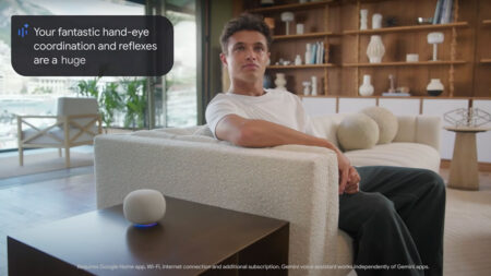 Google first Gemini-powered smart speaker