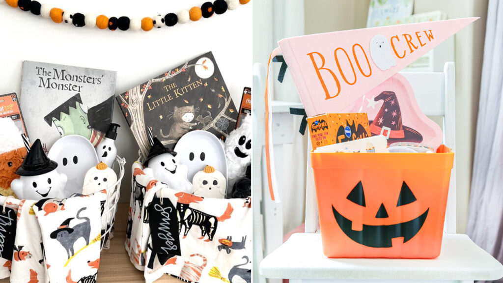 Halloween Boo Basket to Surprise Kids