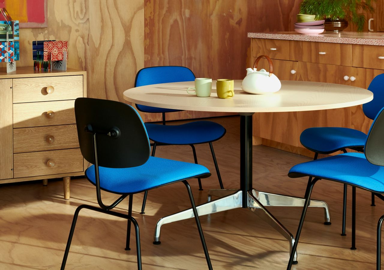 Herman Miller Updates Eames Molded Plastic Dining Chair for Modern Context