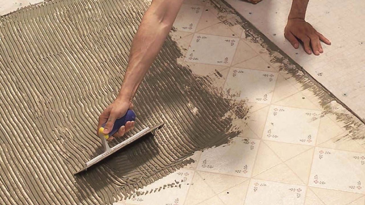 How to retile your bathroom floor 2