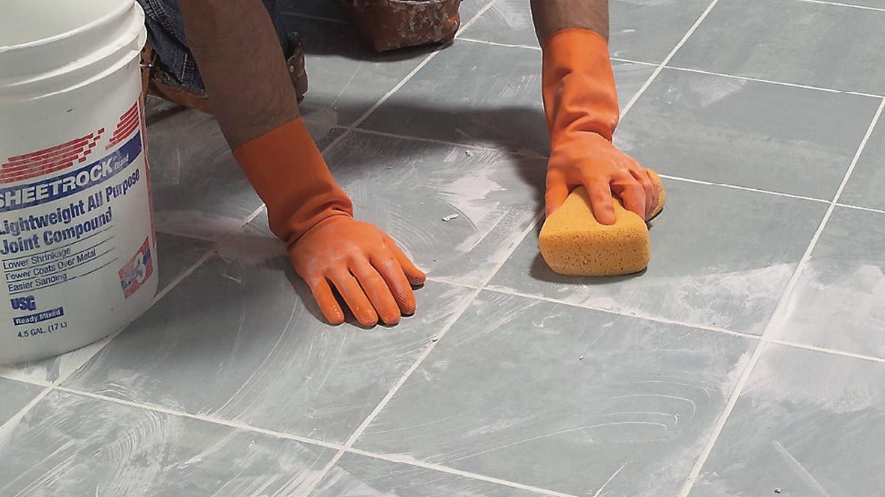 How to retile your bathroom floor 3