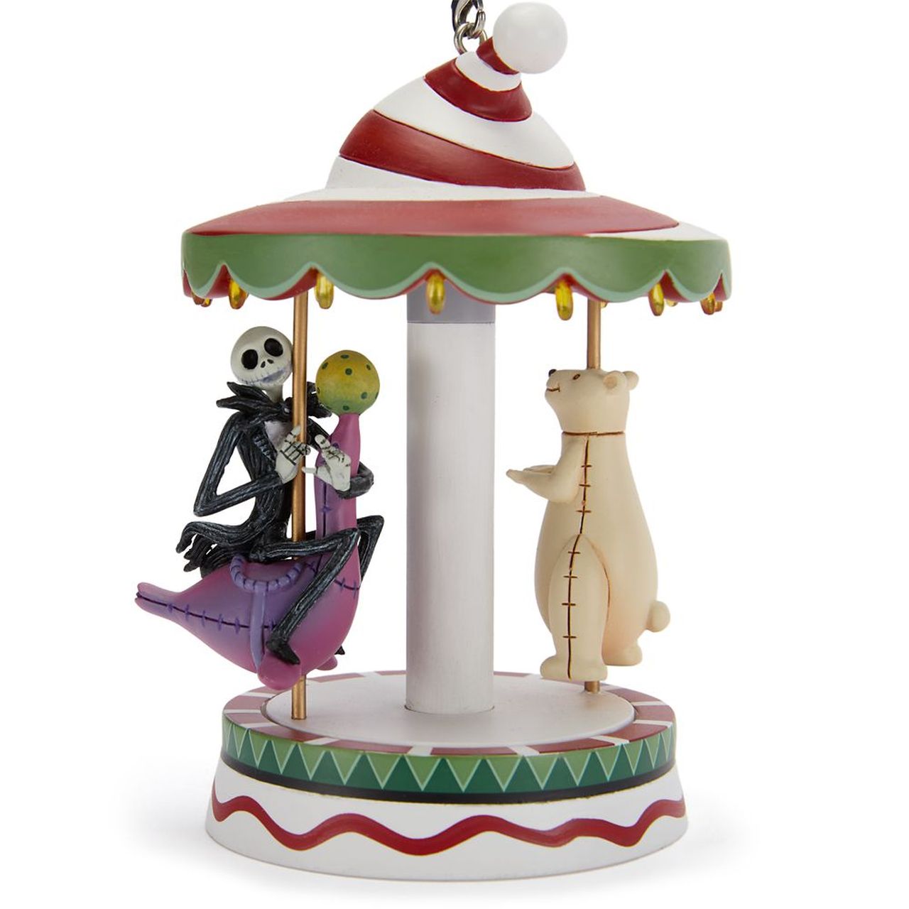 Jack Skellington Carousel Spinning Ornament