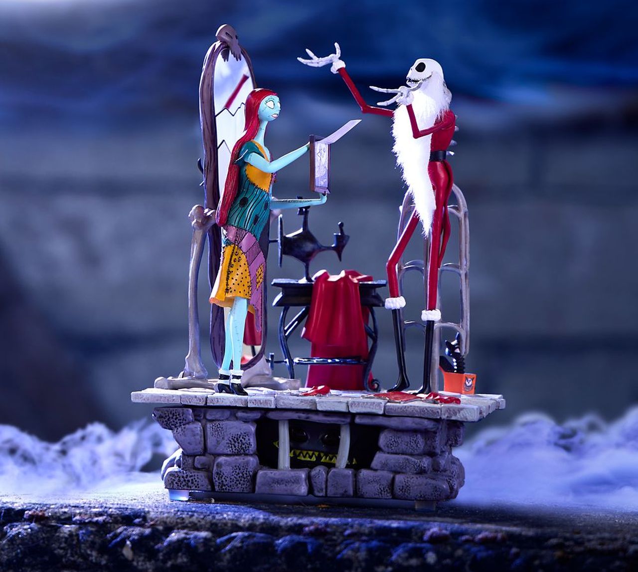 Jack Skellington and Sally Light-Up and Sound Figure