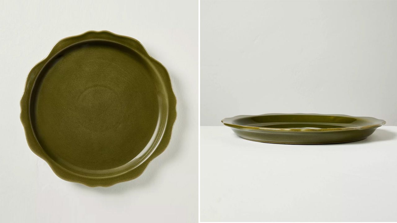 Joanna Gaines Fall Collection at Target - Carved Edge Dinner Plate