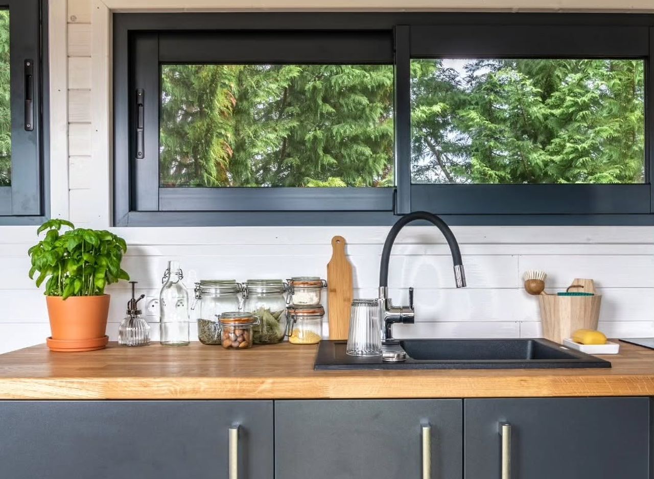 Kitchen of Capucine Tiny House