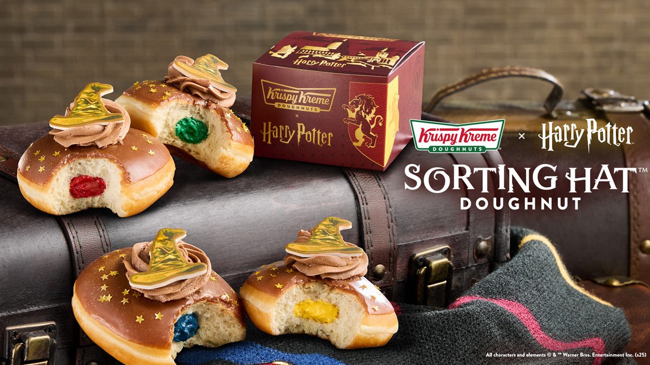 Krispy Kreme Unveils Houses of Hogwarts Harry Potter Doughnuts - 1