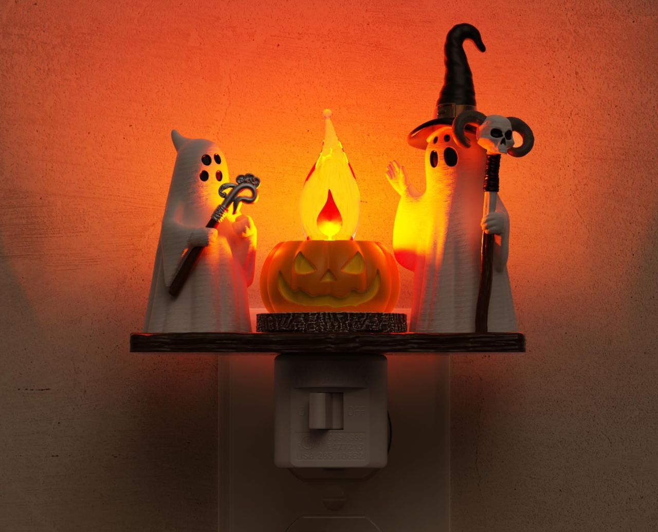 L LOHAS LED Ghost Campfire Nightlight