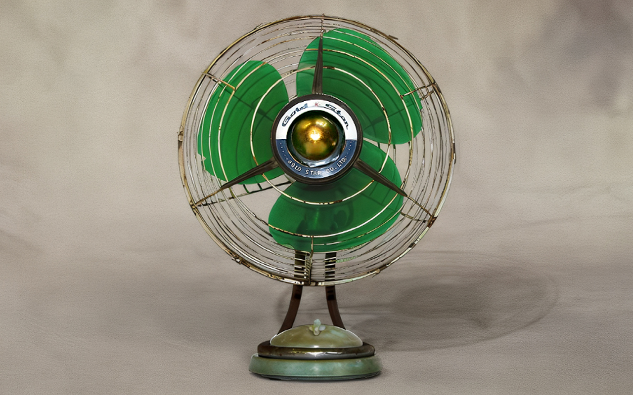 LG Brings Back its Iconic Goldstar Blade Fan in 2025