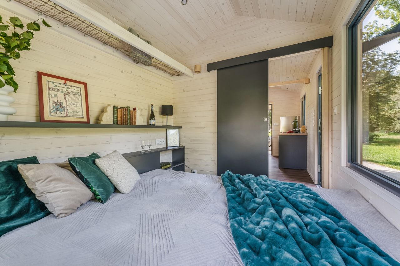 Master Bedroom of Kangourou Tiny House