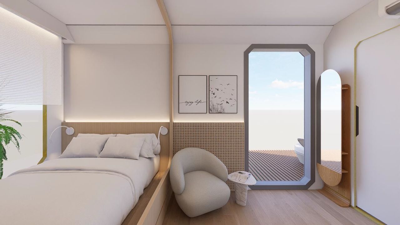 Modular tiny house by Gabriela Casagrande and Nomaden